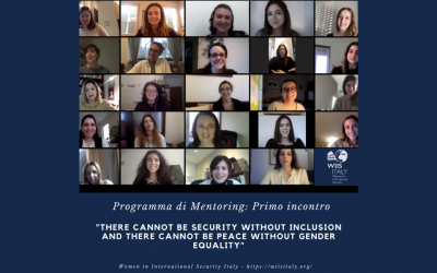 First online meeting with Mentees – Mentoring Program