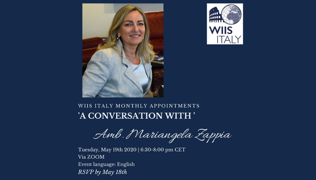A Conversation with Amb. Mariangela Zappia