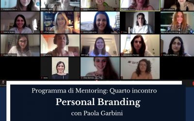 Mentoring Programme’s fourth online event: Personal Branding