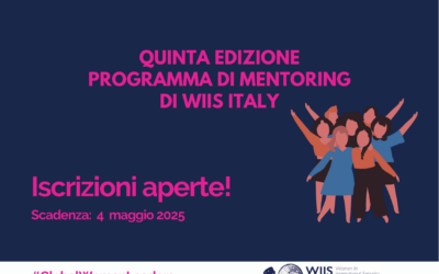 Sono aperte le candidature per la V edizione del programma di mentoring!